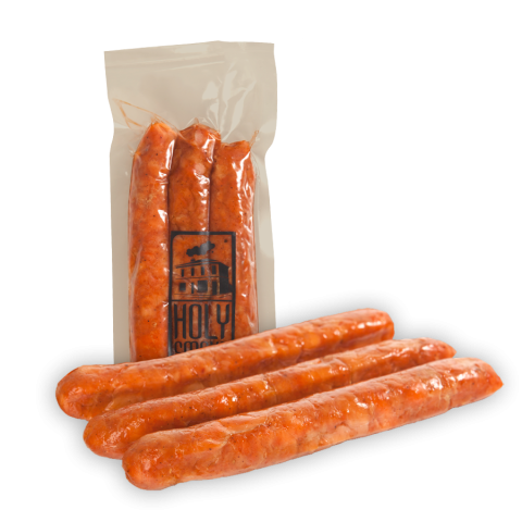 Hot Smoked Salmon Sausages